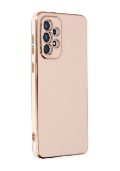 Samsung Galaxy Uyumlu A73 5g Kılıf Volet Silikon - Pembe Renk