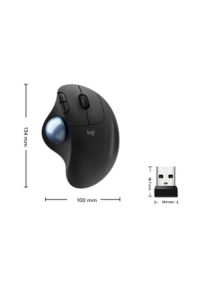 Logitech Ergo M575 Trackball Kablosuz Mouse