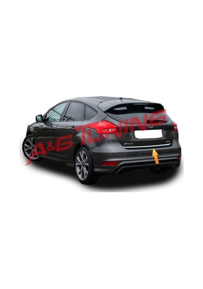 Ford Focus 3 Hatchback Krom Bagaj Alt Çıta Formlu 2015-2017 ve Ar N11.1098