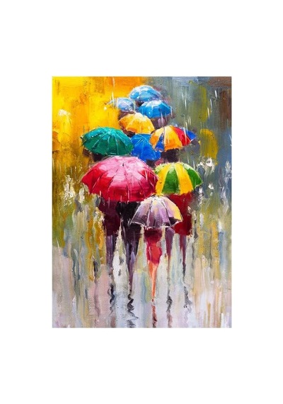 1000 Parça Puzzle - Umbrellas Şemsiyeler