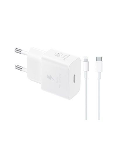 Samsung Uyumlu T2510n Şarj Başlığı 2m Type-c To Lightning Kablolu Şarj Aleti Beyaz