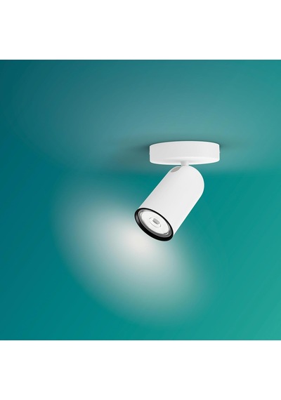 Philips Myliving Pongee Tavan/duvar Beyaz Spot Lamba Gu10 Duy Am Çok Renkli