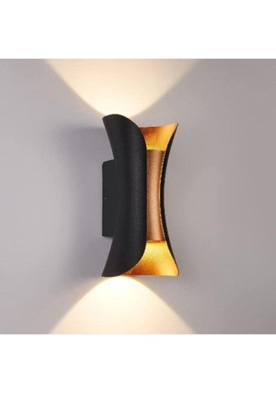 Lagos 10 Watt Abs Plastik Kasa Gün Işığı Dekoratif Led Aplik, Bahçe, Villa Dış Cephe Armatürü Diğer