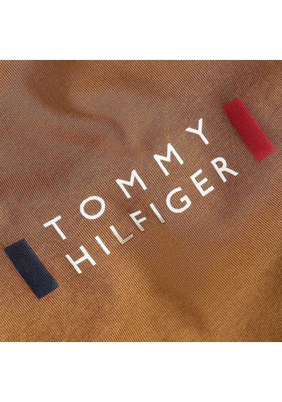 Tommy Hilfiger Brand Love Small Center Tee Erkek Kahverengi T-shirt - Mw0mw41453 Kahverengi