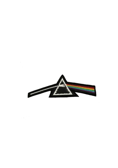 Zepplin Giyim Pink Floyd Dark Side Of The Moon Siyah Patch Yama
