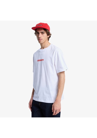 Quiksilver Dna Clicker Erkek Beyaz T-shirt Eqyzt08207