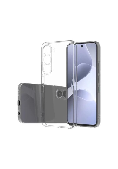 İnfinix Hot 60i İle Uyumlu Kılıf Şeffaf Premier Silikon  İnfinix Hot 60i İle Uyumlu, Şeffaf Sku: Zeusb0hfj7sm4f