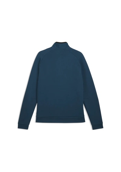Puma Pumatech Half Zip Mavi Erkek Sweatshirt