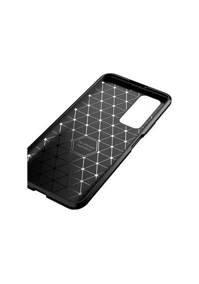 Huawei P Smart 2021 Kilif Karbon Silikon Case 394930330