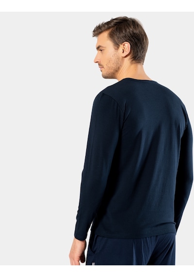 Cacharel Erkek V Yaka Uzun Kollu T-shirt 1334/lacivert 001
