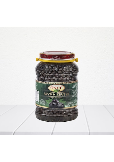 Öncü 2 KG Siyah Yağlı Zeytin XS(321-350)