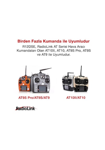 Radiolink R12dse Mini 12 Kanal Uzaktan Kumanda Alıcısı Telemetry Receiver W/ppm+s-bus At9&at9s&at10&at10ıı İle Uyumludur