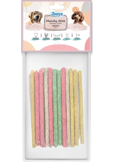Jooys Renkli Munchy Çubuk 12 Cm 25'li