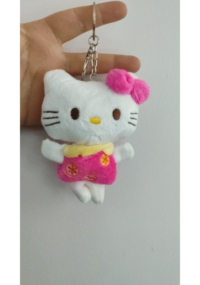 Hello Kitty Peluş Anahtarlık Çanta Aksesuar Boyut:12cmm Çok Renkli