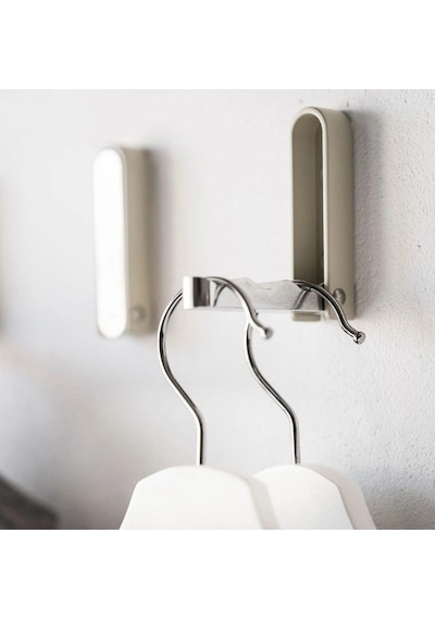 Ikea Klyket Banyo Askısı 3 Kancalı 3'li 8 X 9 Cm Gri
