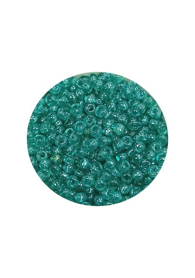 Dökme Cam Kum Boncuk 11/0 2 Mm - 60 Gram - Şeffaf Yeşil - Bnc049 Diğer