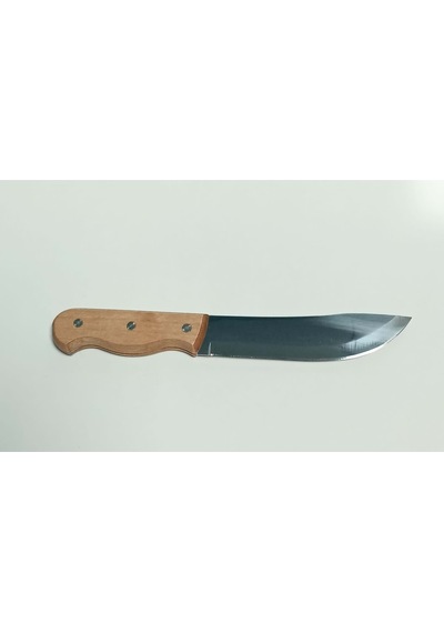 Paslanmaz Çelik 27 Cm Ahşap Saplı Feng Feng Mutfak Doğrama Kesme Bıçağı Çok Amaçlı Tm6146