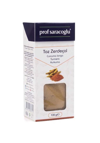 Prof Saracoglu Toz Zerdeçal 135 Gr