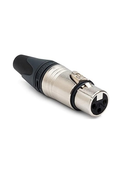 Neutrik Nc3fxx Xlr Kaplin, Xx Serisi, Siyah, Tek Boy