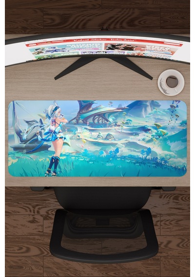 Mualani Genshin Impact Anime Gacha V2 - 70x30 Xl Gaming Mouse Pad Fare Altlığı
