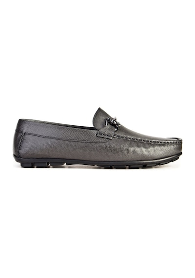 Cabani Hakiki Deri Gri Erkek Loafer Ayakkabı Gri (521641094) Gri