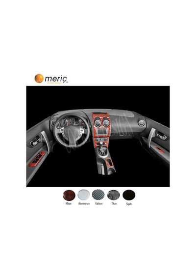 Meriç® Nissan Qashqai Ön Torpido Kaplama 19 Parça 2011-2012 (530156895)