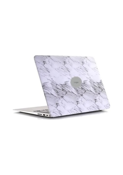Macbook Air M1 Kılıfı A2337 Uyumlu 13 İnç Premium Deri Kaplama Mermer Desenli Hard Case A2179 A1932 Sert Koruyucu Kapak Çizilme Ve Darbe Koruma Kılıfı