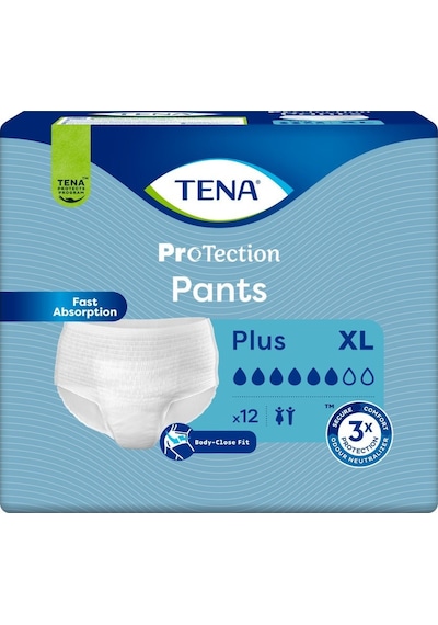 Tena 6 Damla Külot Protection Pants Xlarge 12 Li 4 Paket XL