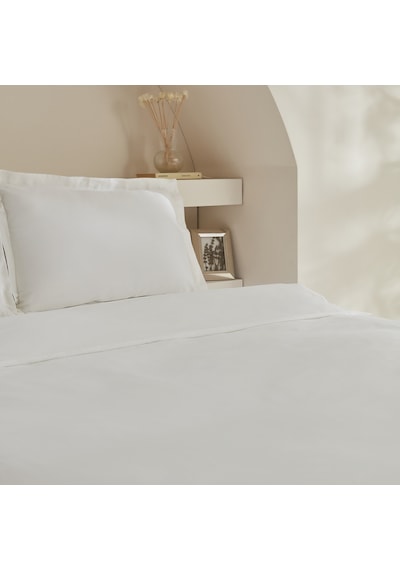 Karaca Home Ina Çift Kişilik Percale Nevresim Takımı Beyaz 200.22.02.0090 Beyaz