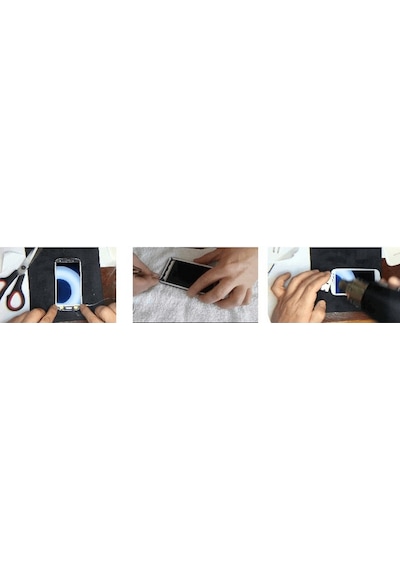 5 MM/50mt Çift Taraflı Bant Ekran Cam Kasa Kapak Tamir Bantı-siyah