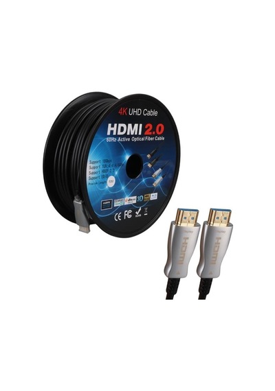 Powermaster Pm-32807 50 Metre Hdmı 2.0 Görüntü Ses Kablosu 3d 4k Ultra Hd 4096x2160 60hz