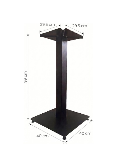 Matte Prime 99 Cm Bistro Masa Ayağı - Kokteyl Ve Bar Masası - Ev, Kafe, Restoran Bar Tipi Siyah Matte Prime 99 Cm Bistro Masa Ayağı - Kokteyl Ve Bar Masası - Ev, Kafe, Restoran Bar Tipi Siyah