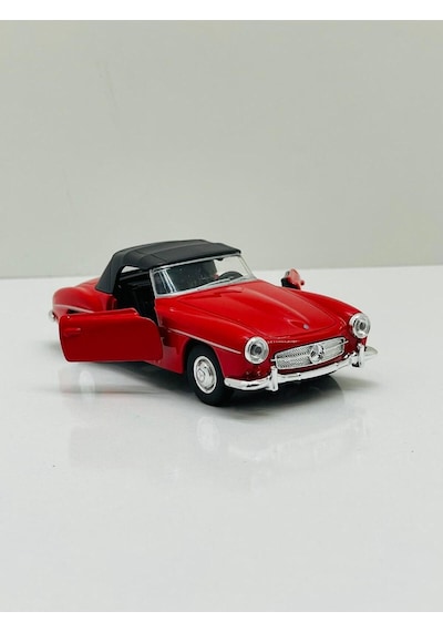 Mercedes 190 Sl 1955 Model 1/36 Çek Bırak Kırmızı