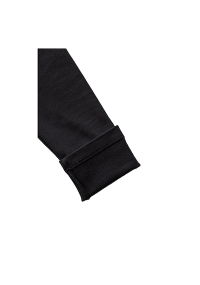 Lovetti Siyah Kız Çocuk Kışlık Tam Boy Düz Basıc Tayt 5171S001 Siyah