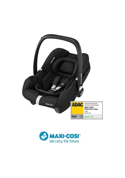 Maxi-Cosi Cabrio Fix I-Size Adac'lı Bebek Oto Koltuğu ve Ana Kucağı 0-13 kg Essential Black