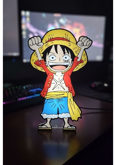 Luffy Tasarımlı Dekoratif Aydınlatma Çok Renkli