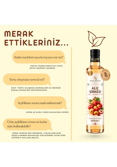 Bala Hatun Alıç Sirkesi 500ml