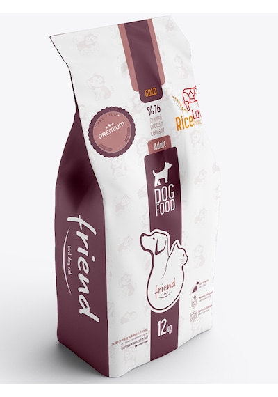 Friend Pet Gold Kuzulu Yetişkin Köpek Maması 12 KG
