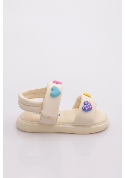 01-26y104 Çocuk Patik Sandalet Bej
