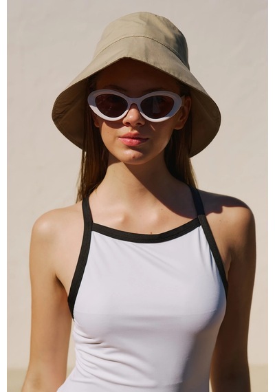 Manuka Bucket Bağcıklı Şapka Camel Ss26spk00006-05