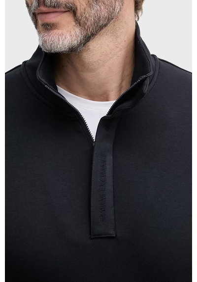 Armani Exchange Pamuklu Regular Fit Yarım Fermuarlı Dik Yaka Sweat Erkek Sweat Xm001295 Af10818 Ub101 Lacivert Armani Exchange Pamuklu Regular Fit Yarım Fermuarlı Dik Yaka Sweat Erkek Sweat Xm001295 Af10818 Ub101 Lacivert