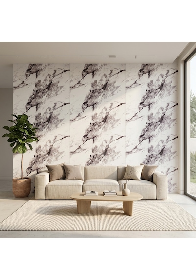 120 Cm X 280 Cm Duvar Paneli,salon,duvar,tv Ünitesi-açık Kahverengi Mermer Desen Mt216-120x280