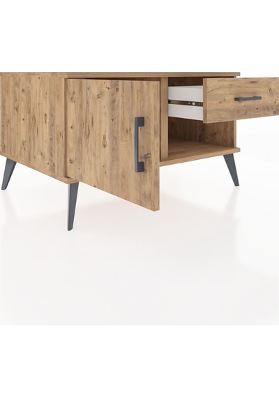 Kronos Şifonyer Tek Raflı Tek Çekmeceli Tek Kapaklı 88x59x48 Çam-çam Çam