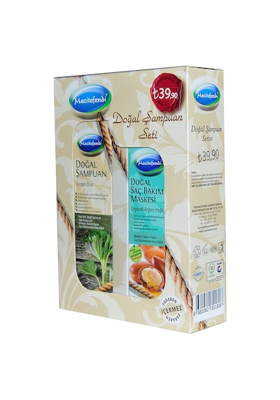 Mecitefendi Isırgan Şampuan 250 ML + Argan Yağlı Dökülme Karşıtı Saç Maskesi 150 ML