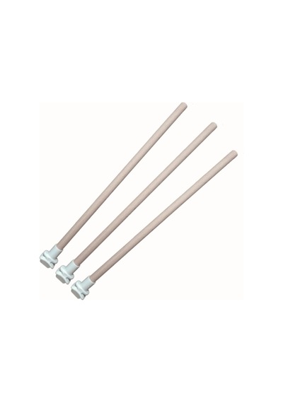 Tr Pürüzsüz Ahşap Kuş Tüneği 25cm, 3 Adet