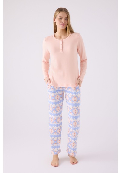 Arnetta Kadın Pembe Pijama Takımı Ar3098-s-v1 Pembe