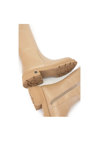 Tamer Tanca Kadın Hakiki Deri Camel Casual Çizme 33 2041 Bn Czm Sk24-25 Camel Dr Camel