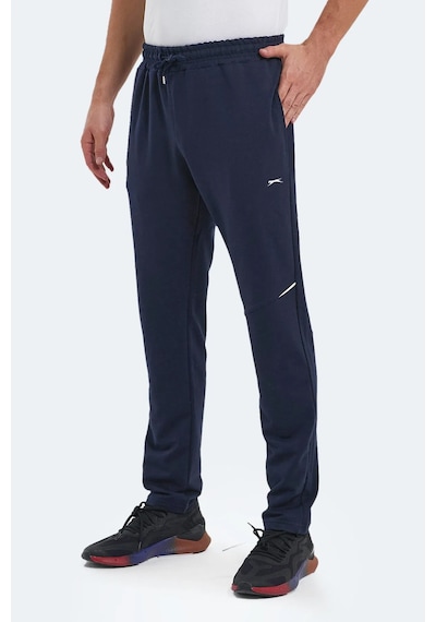 Slazenger Papa 2 Li Set Erkek Eşofman Altı Siyah - Lacivert