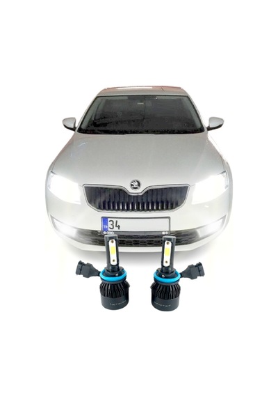 SKODA OCTAVIA LED SİS FARI AMPULU PHOTON DUO H8