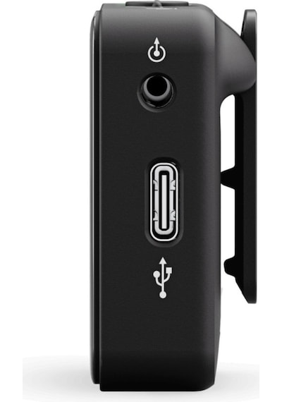 Wireless Me Dual Iki Vericili Kompakt Telsiz Mikrofon Sistemi Siyah